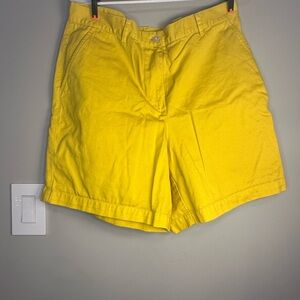 Lauren Ralph Lauren Sunny Yellow Women's Bermudas